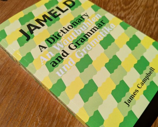 Photograph of Jameld dictionary